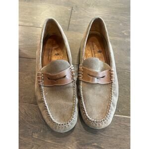 Martin Dingman Countrywear Men’s Size 8.5 Suede Leather‎ Penny Loafer